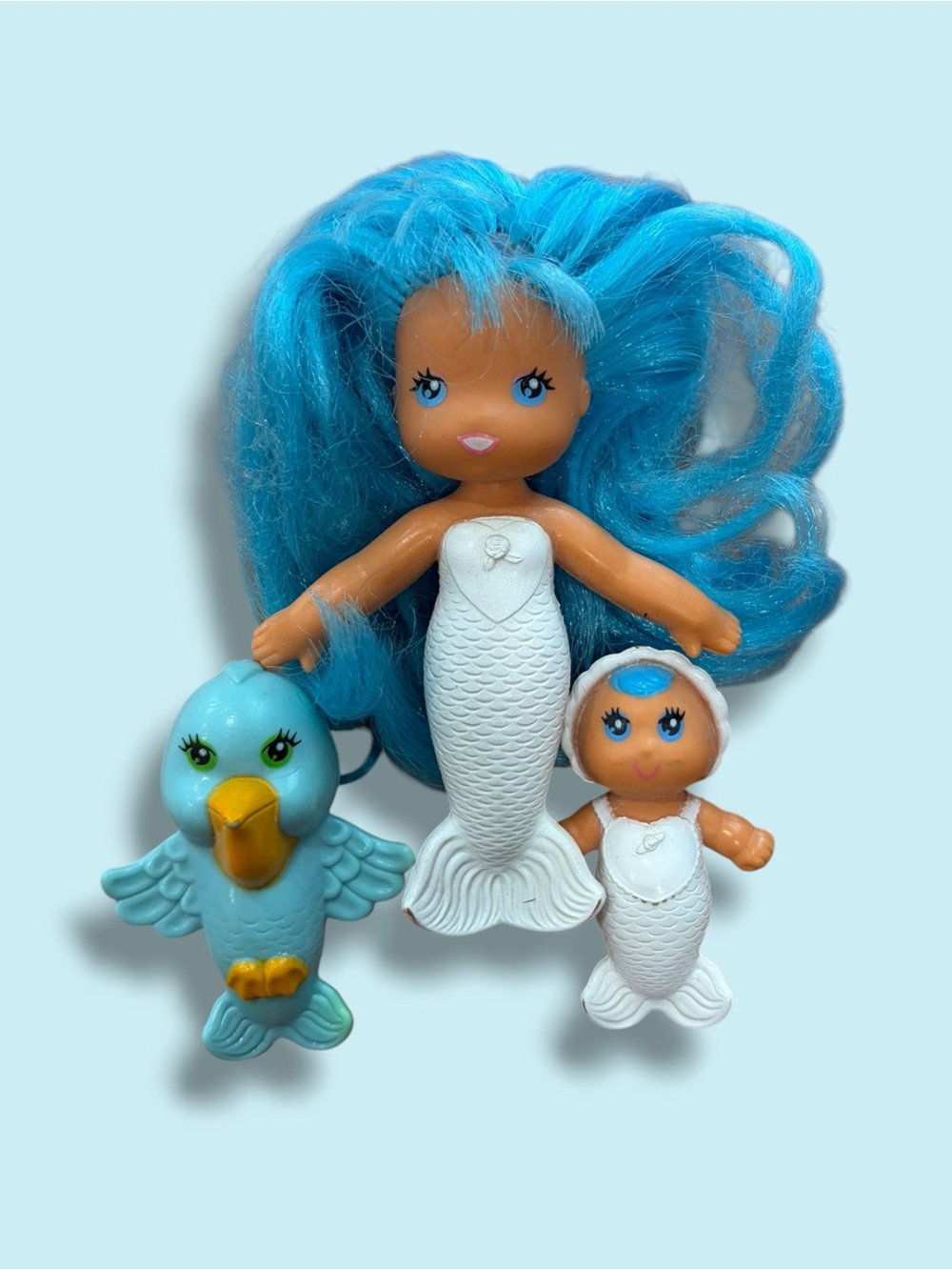Vintage Kenner Toys Seawees Camille, Baby Cascade and Pelly